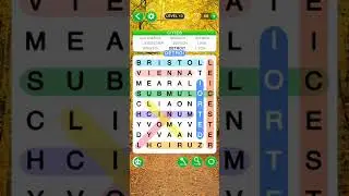 Word Search Gameplay Level 13 (Android, iOS) #wordsearch #wordsearchgameplay #shorts #puzzlegame