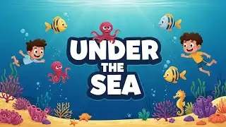 🌊🐠 Under the Sea 🎵 | Fun Learning Song for Kids | Happy Tale & Tune