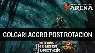 ⚫️🟢GOLGARI AGGRO BO1 | Outlaws of Thunder Junction | #MTGThunder | MTG Arena | Magic: The Gathering