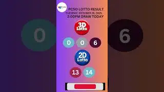 PCSO 2D 3D Results Today 2pm Draw Live October 28, 2025 Tuesday
