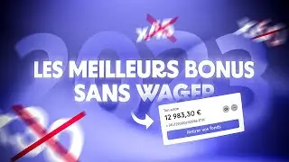 D&eacute;couvrez les meilleurs bonus casino sans wager de 2023