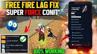 How To Solved Free Fire Lag On 1Gb-2Gb Ram - Free Fire Lag Fix New Confi* || 120fps Unlock 🔓