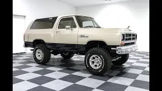 1986 Dodge Ramcharger Walkaround