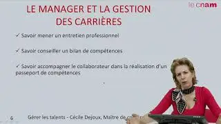 Quel est le rôle du manager dans la gestion des talents ?
