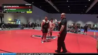 285 Lbs Semifinal - Welborn Qwentin, SC Vs Carlos Wesley, NC D88c