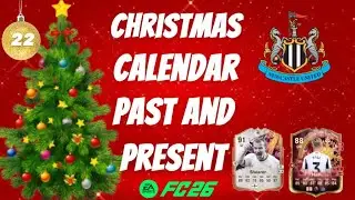 FC26 Past and Present Christmas Calendar!!! Day  22 Newcastle United!!! 