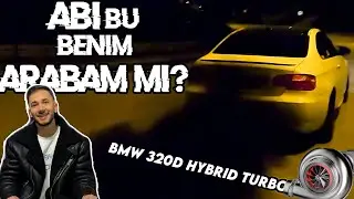 BMW 320D COUPE HYBRID TURBO PROJESİ BİTTİ ! STAGE 2 YAZILIMLA DENİYORUZ !