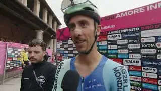 Dries De Bondt - Interview at the start - Stage 9 - Giro d'Italia 2025