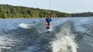 Trevor Theismann Hydrofoil Ride September 2021 - SkySki Air Chair