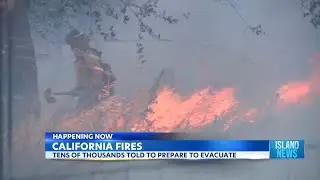 Progress on 'post' fire threatening California infrastructure