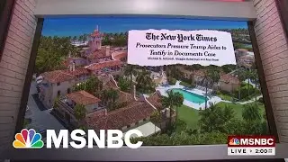 NYT: Prosecutors Laser-Focused On Witness That Could Lead Them Straight To Trump