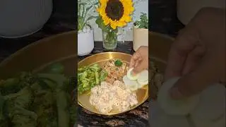 Wholesome&Tasty meal🍲for the day #viral #youtubeshorts #mealideas #food#recipes #soyachunks #explore
