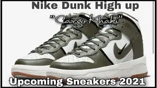 2021 WMNS Nike Dunk High Up &ldquo;Cargo KHAKI&rdquo; Detailed look & price kicks