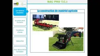 presentation Bac Pro TCI