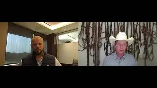 Scott Knudsen (Cowboy Entrepreneur) with Sean Decker EVP Sports & Entertainment  Texas Rangers