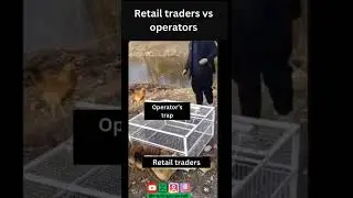 Retail traders vs operators. #trading #funnycomedy #stockmarket #retailtraders