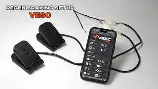 Regen Braking Setup on Separate Throttle with ChargedUp3D - VESC Tuning Guide
