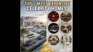 TOP 5 MOST EXPENSIVE CELEBRITY HOMES OF 2025!