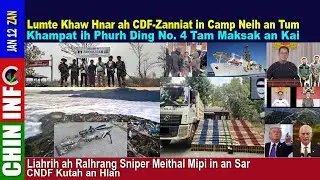 Jan 12 ZAN: Lianrih ah Ralhrang Sniper Meithal an Sar, Khamphat ih Phurh Ding No. 4 Tam Zet an Kai