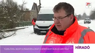 Tüzelővel segíti a rászorulókat a Görögkatolikus Karitász