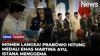 Viral! Prabowo Hitung Medali Emas Martina Ayu, Istana Negara Riuh Tepuk Tangan | iNews Terkini