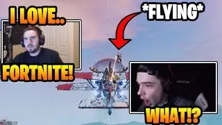 72hrs & Poach KILLED BY A *FLYING HACKER* IN POP UP CUP *NOT CLICKBAIT* | Fortnite Funny Moments #64