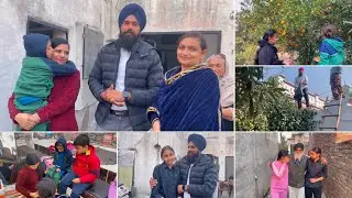 ਮਾਸੀ ਦੇ ਜਾਣ ਦੀ ਤਿਆਰੀ 🥰 ਘਰ ਦੇ ਫਲਾਂ ਦੀ ਮੌਜ 🤩 masi de jaan di tyari 🥰ghar de fruit di mauj