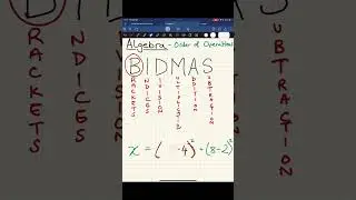 Day 9: Algebra Basics #gcsemaths #kaizeninitiative #algebra