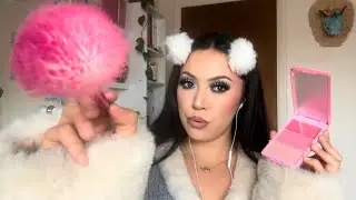 ASMR Snow Elf bestie does your makeup 💄❄️