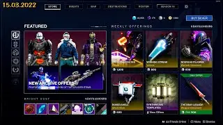 Destiny 2 : Hostage Xur & Weekly Vendor Reset God Roll || Season of the Risen