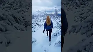 Start of the winter in the Western Tatra mountains in magical Slovakia.