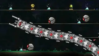 Terraria 1.4 Master Mode - The Destroyer Boss Fight