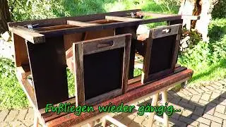 Strandkorb Restaurierung Teil 3