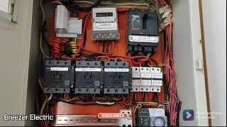Meter board dressing and control unit#BreezerElectric
