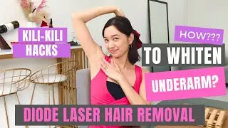 Diode Laser Hair Removal | How to whiten your underarm
