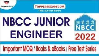 Online Test Series For NBCC JUNIOR ENGINEER 2022 | Questions Paper | Update Syllabus & Pattern
