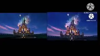 Disney logo Pinocchio 2022 variant side by side