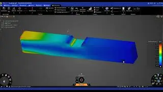 Ansys Discovery: Real time update simulation result when change design