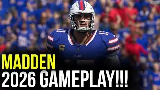 MADDEN 26 PS5 Gameplay LIVE! | First Look at Madden NFL 2026 on PlayStation 5 🎮🏈
