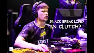 S1MPLE QUICK SNACK BREAK IN CLUTCH? // SG JUMPSHOT ONETAP ON LAN // CSGO TWITCH HIGHLIGHTS