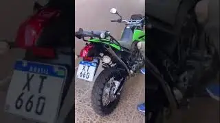 XT 660 S&Oacute; O CANO EM INOX