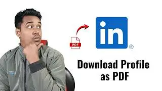 How to Download LinkedIn Profile as PDF 2026 – Fast Export Tutorial!