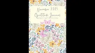 Bible Art Journaling for Thanksgiving | Gratitude Journal Tutorial & Free Download