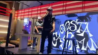 Costa Cashman, Fern & BRGR performance at the Singapore.