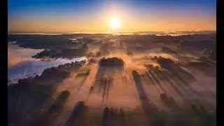 Autumn Lithuania - 4k Drone Video