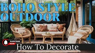 TOP 5 Boho Style Outdoor Deck Ideas You&rsquo;ll Instantly Love | Cozy & Free-Spirited Patio Inspiration