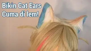 Cara Membuat Bando Telinga Kucing Bulu Untuk Cosplay Fuwawa Mococo Tutorial
