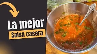 La mejor receta de salsa casera 