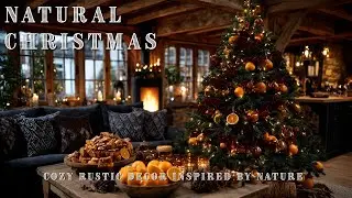 Natural Christmas Decor Ideas for a Cozy Rustic Holiday Home