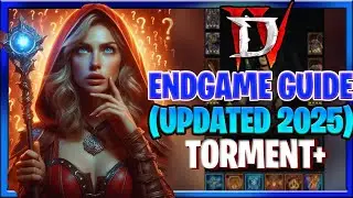 🪄🔥Руководство по эндгейму Diablo 4 в 2025 году для новых игроков на уровне сложности 